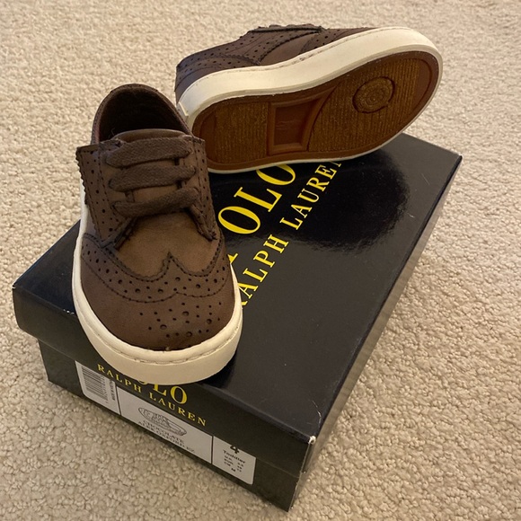 Polo Ralph Lauren Other - NEW Toddler Polo Ralph Lauren EZ Alex Wingtip Oxfords